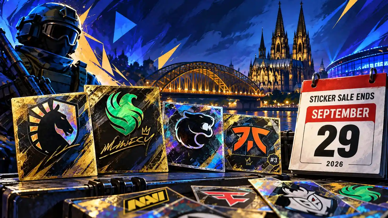 IEM Cologne Major 2026 Sticker Sale Ends September 29: Valve Confirms Deadline
